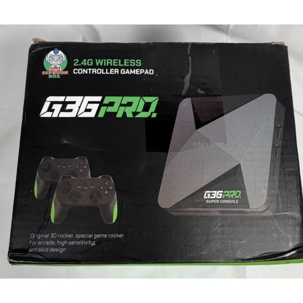 G36PRO,HDMI TV Video Game Stick Retro Gaming Console Wireless Controller 256GB